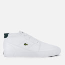 Lacoste Men's Gripshot Chukka 01201 Leather Trainers - White/Dark Green