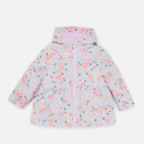 Joules Kids' Raindrop Peplum Coat - Grey