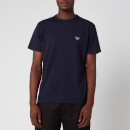 Maison Kitsuné Men's Navy Fox Patch Classic T-Shirt - Navy