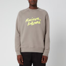 Maison Kitsuné Men's Handwriting Sweatshirt - Dark Grey