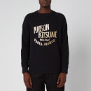 Maison Kitsuné Men's Palais Royal Sweatshirt - Black/Gold