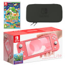 Nintendo Switch Lite (Coral) Yoshi's Crafted World Pack