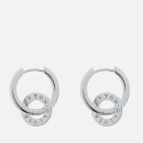 Olivia Burton Women's The Classics Interlink Huggies - Silver