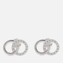 Olivia Burton Women's Bejewelled Classics Interlink Earrings - Silver