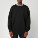 Acne Studios Men's Logo Jacquard Sweatshirt - Black
