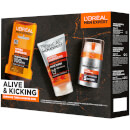 L'Oreal Paris Men Expert Alive and Kicking 3 Piece Gift Set for Him (Worth £19.00)