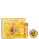 100% natürliches Feuchtigkeits-Duo-Geschenkset, Honig