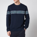 Ted Baker Men's Sumo Striped Sweatshirt - Navy