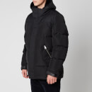 Mackage Men's Riley Medium Down Sheepskin Hood Insert Jacket - Black