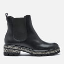 Dune Women's Panorama Leather Chelsea Boots - Black