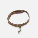 Barbour Casual Leather Dog Lead - Brown