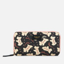Radley Women's Dotty Dog Large Zip Around Matinee - Black