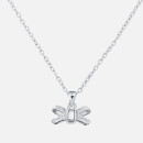 Ted Baker Women's Sabena: Crystal Sparkle Bow Tiny Pendant - Silver/Crystal
