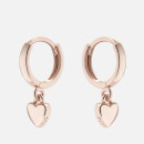 Ted Baker Women's Harrie: Tiny Heart Huggie Earrings - Rose Gold