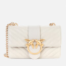Pinko Women's Love Mini Icon V Quilt Bag - Ice