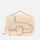 Pinko Women's Love Bag Puff Furry Shoulder Bag - Cream