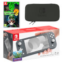 Nintendo Switch Lite (Grey) Luigi's Mansion 3 Pack