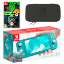 Nintendo Switch Lite (Turquoise) Luigi's Mansion 3 Pack