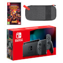 Nintendo Switch (Grey) Minecraft Dungeons - Hero Edition Pack