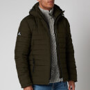 Superdry Men's Hooded Fuji Jacket - Army Khaki
