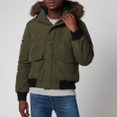 Superdry Men's Everest Bomber Jacket - Army Khaki