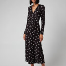 ROTATE Birger Christensen Women's Number 7 - Pleat - Planet AOP