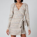 ROTATE Birger Christensen Women's Bridget Dress - True Blue Comb