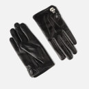 Karl Lagerfeld Women's K/Ikonik Pin Knit Gloves - Black