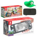 Nintendo Switch Lite (Grey) Mario Kart Live: Home Circuit - Luigi Set Pack