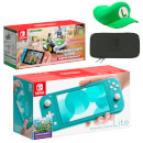 Nintendo Switch Lite (Turquoise) Mario Kart Live: Home Circuit - Luigi Set Pack