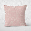 in homeware x Polly Sayer Faces Square Cushion