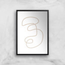 in homeware x Polly Sayer Face Giclee Art Print