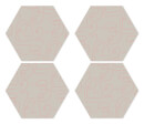 in homeware x Polly Sayer Faces Hexagonal Coaster Set