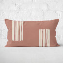 Yasmin Fatollahy Lines Within Lines Rectangular Cushion