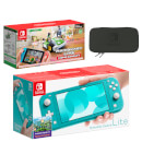 Nintendo Switch Lite (Turquoise) Mario Kart Live: Home Circuit - Luigi Set Pack