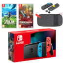 Nintendo Switch (Neon Blue/Neon Red) The Legend of Zelda Double Pack