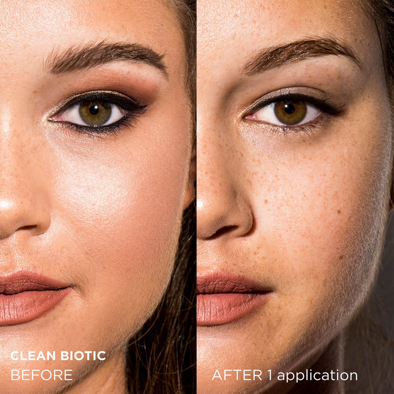 Clean biotic BEFORE, AFTER 1 application