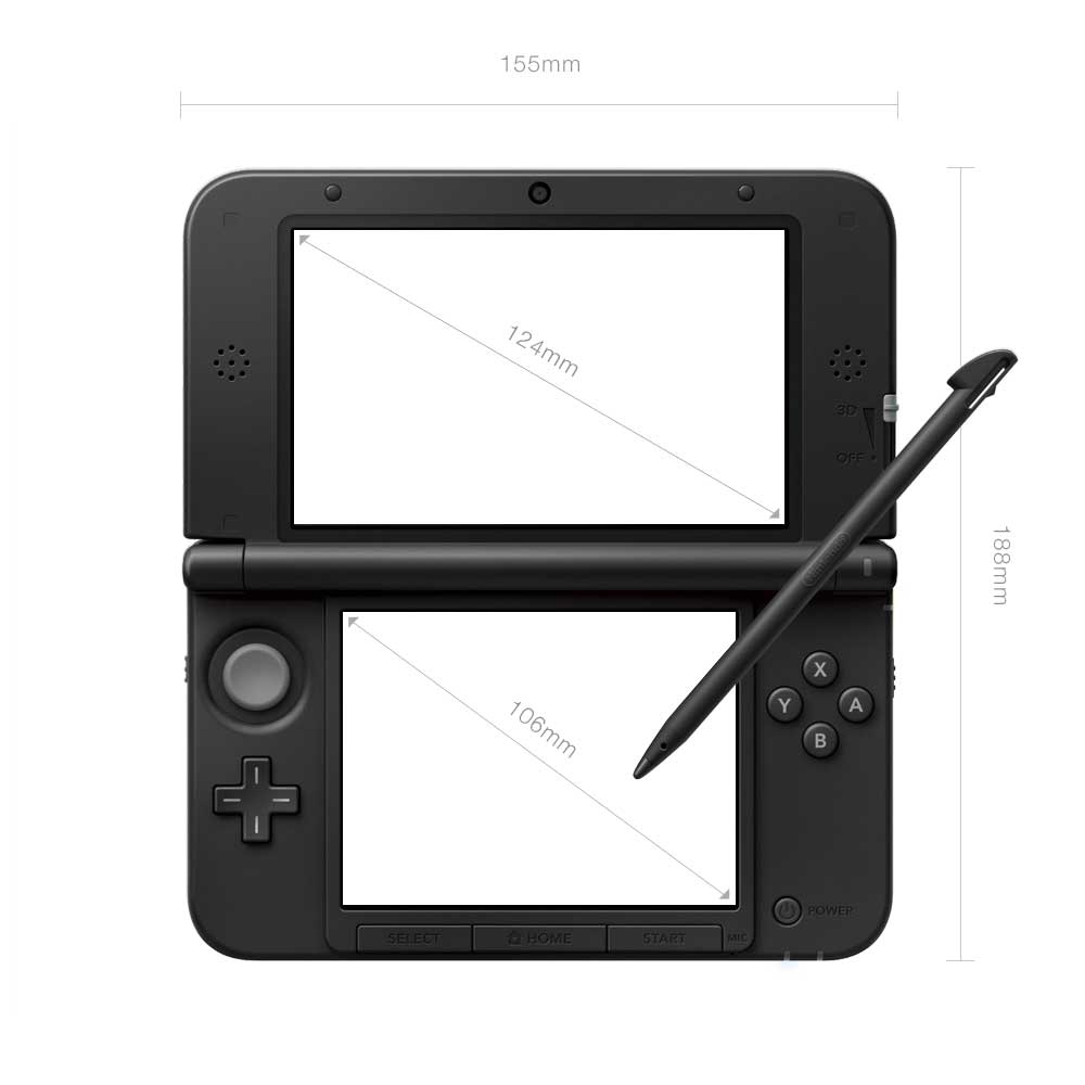 Nintendo 3DS XL Silver (Black Interior) Nintendo UK Store