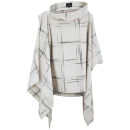 Vivienne Westwood Anglomania Women's Gaia Tartan Cape - White