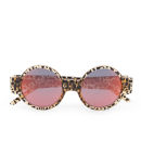 Le Specs Women's Rabbit Hole Cheetah Print Sunglasses - Cheetah