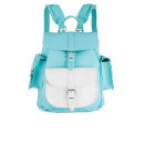 Grafea Exclusive Oceana Medium Leather Rucksack - Light Blue