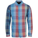 Paul Smith Jeans Men's Long Sleeved Classic Fit Shirt - Petrol Blue