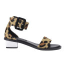 Senso Women's Jolie II Pony Hair Heeled Sandals - Leopard
