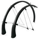 SKS Bluemels Matt 35 Road Mud Guard Set - Black