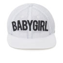 Dimepiece Women's Babygirl 6 Panel Mesh Cap - White