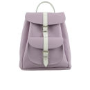 Grafea Exclusive Purple Rain Leather Rucksack - Lilac
