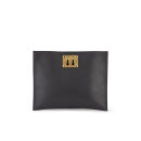 Sophie Hulme Women's Keyhole Leather Pouch Bag - Black