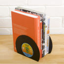 Retro Vinyl Bookends