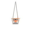 Paul's Boutique Suki Patent Colour Block Wing Crossbody Bag - Ice Cream Tropical