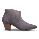 Hudson London Women's Mirar Suede Heeled Ankle Boots - Grey